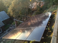 solar ground array